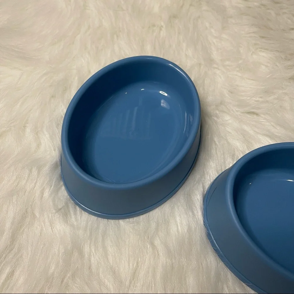 BOOTS & BARKLEY Blue Dog Or Cat Bowls